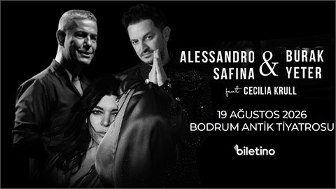 Alessandro Safina & Burak Yeter Senfoni Orkestrası feat Cecilia Krull