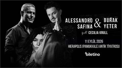 Alessandro Safina & Burak Yeter Senfoni Orkestrası feat Cecilia Krull