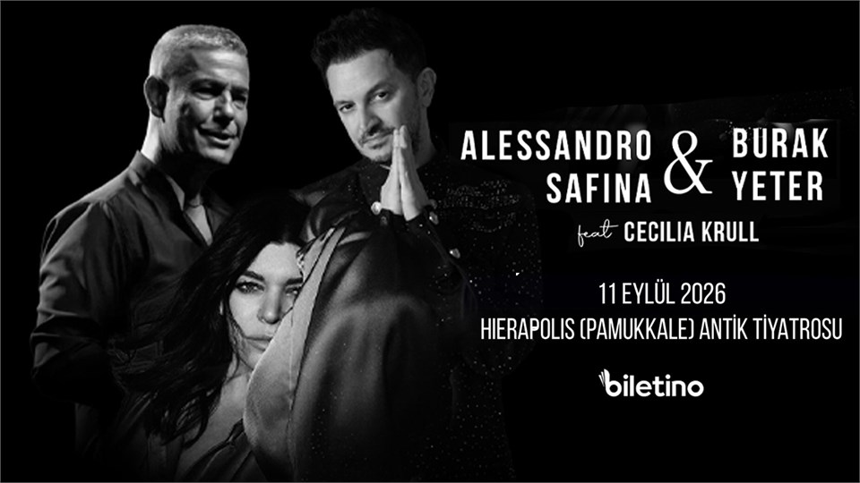 Alessandro Safina & Burak Yeter Senfoni Orkestrası feat Cecilia Krull