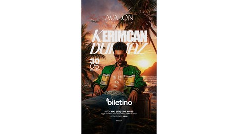 KERİMCAN DURMAZ AVALON ALAÇATI KONSERİ
