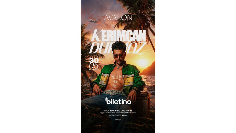 KERİMCAN DURMAZ AVALON ALAÇATI KONSERİ