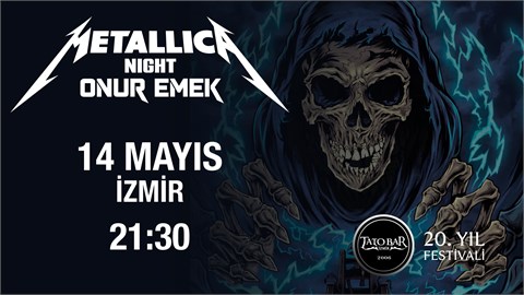 Onur Emek - Metallica Night (Tato Bar / İzmir)