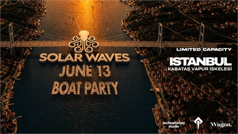 SOLAR WAVES 2026 | BOAT PARTY