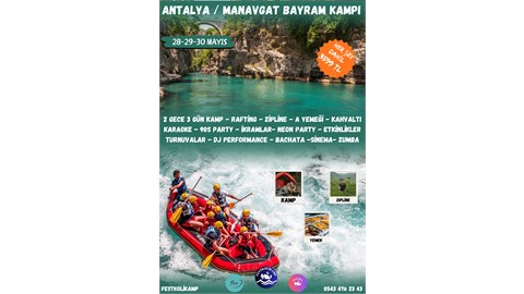 Antalya Manavagat bayram kampı