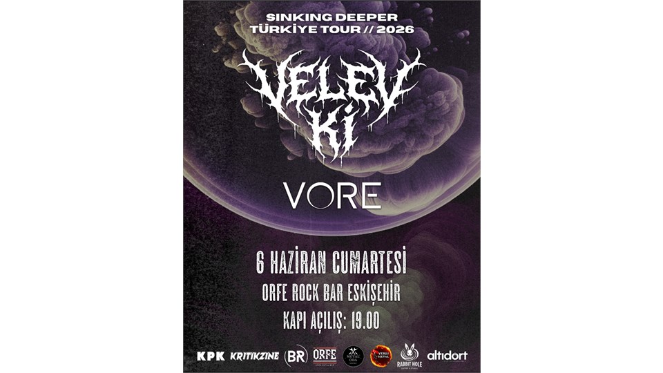 Velev Ki “Sinking Deeper Türkiye Tour - Eskişehir” w/Vore 
