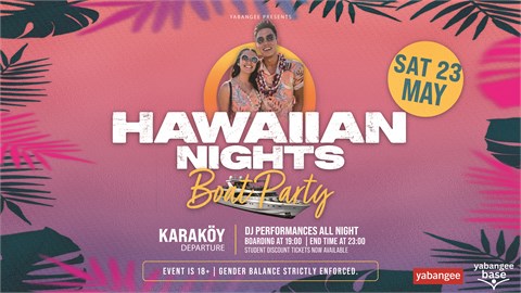 Hawaiian Nights Boat Party