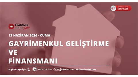 Gayrimenkul Geliştirme ve Finansmanı