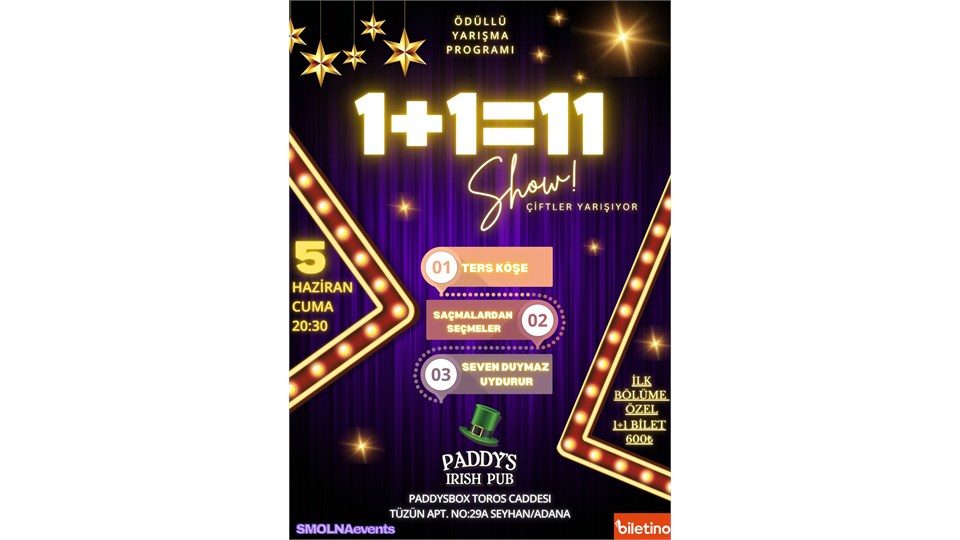 1+1=11 Show 