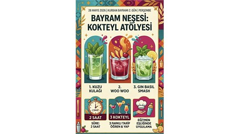 Kokteyl Atölyesi (Workshop Türkiye)