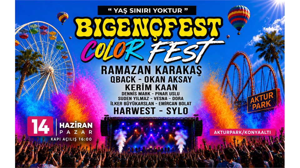 BIGENÇFEST COLOR FEST ANTALYA 2026