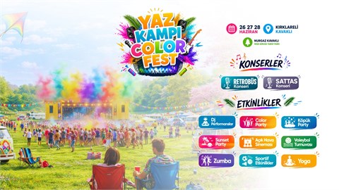 YAZ KAMPI COLOR FEST | KAMPWAY X NURGAZ