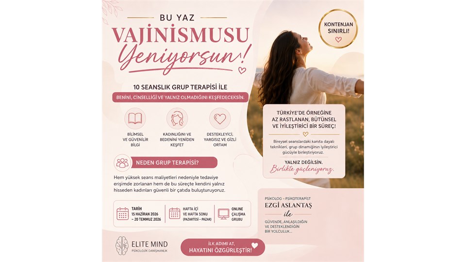 Bu Yaz Vajinismusu Yeniyorsun'