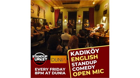 Kadıköy English Stand-up Comedy Open Mic