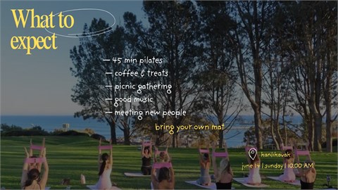Pilates & Picnic | Meet the Sessions