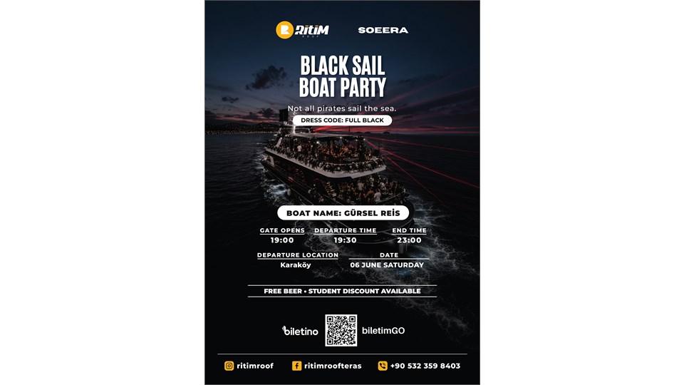 Black Sail Boat Party