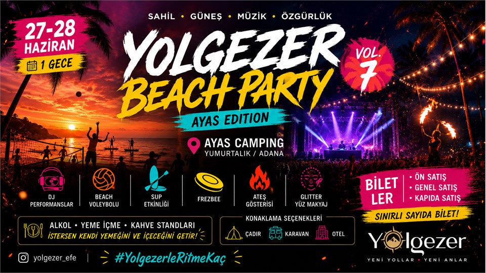 Yolgezer 2026 Beach Party