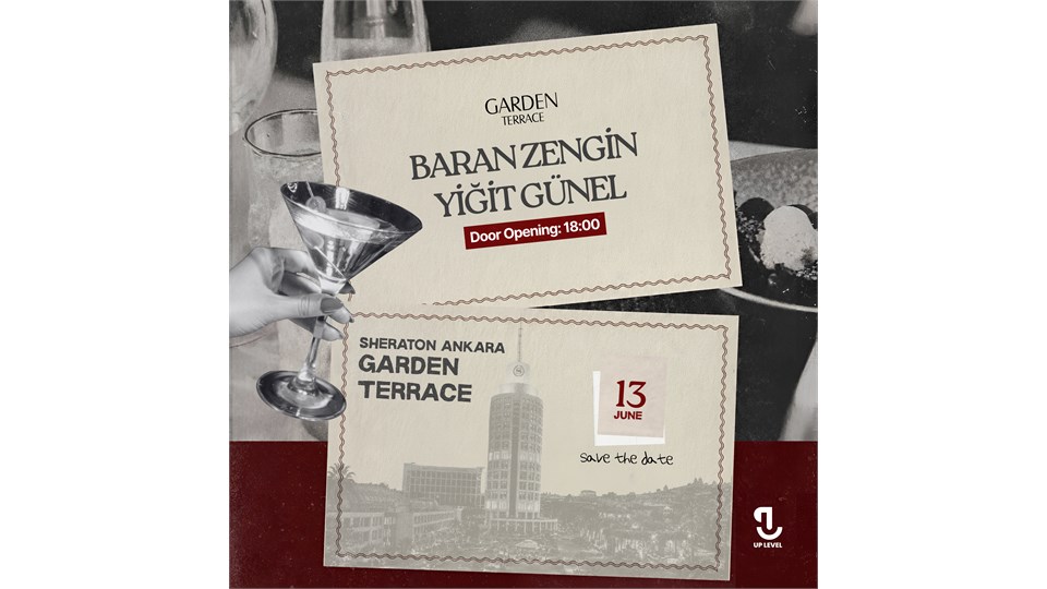 Garden Terrace’da Baran Zengin ve Yiğit Günel