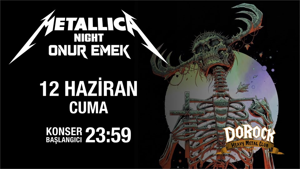 Onur Emek - Metallica Night (Dorock HMC / Taksim)