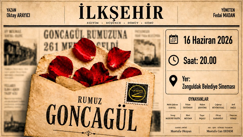 Rumuz Goncagül | Tiyatro | Zonguldak | 16 Haziran | 20.00