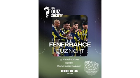 Fenerbahçe Quiz Night - The Quiz Society