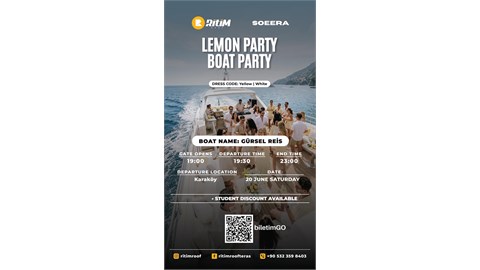 LEMON PARTY BOAT PARTY