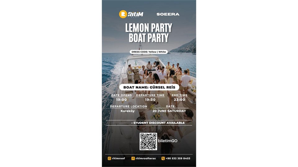 LEMON PARTY BOAT PARTY
