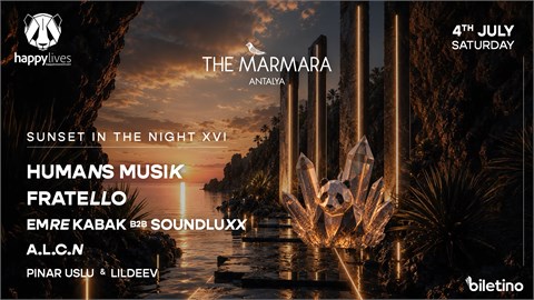Happy Live's Presents ''Humans Musik'' Sunset In The Night Series