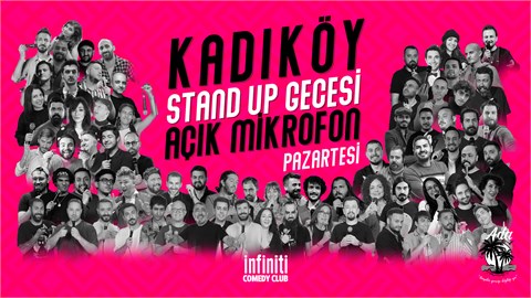 Kadıköy Stand up Gecesi Açık Mikrofon Pazartesi