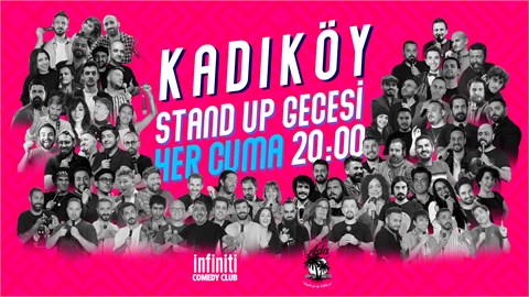 Kadıköy Stand up Gecesi Cuma 20:00 