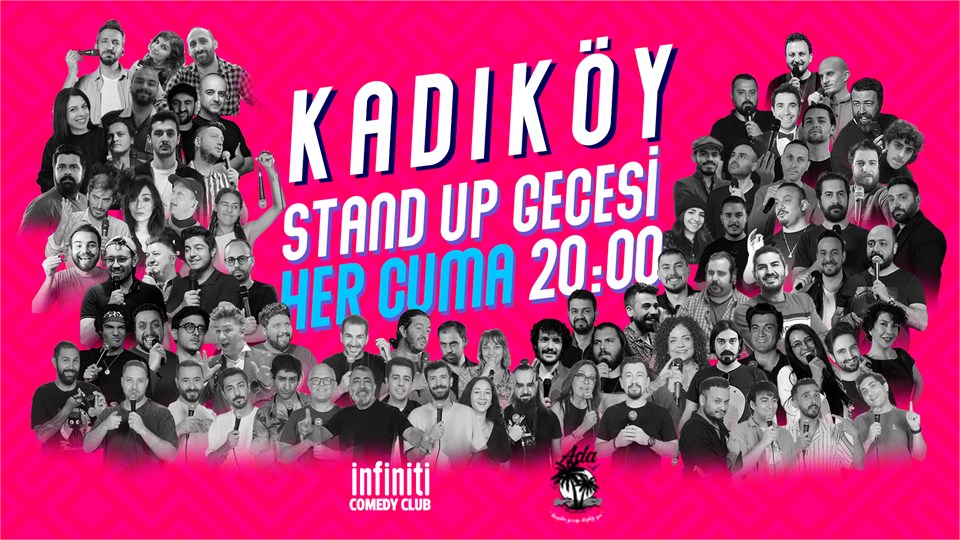 Kadıköy Stand up Gecesi Cuma 20:00 