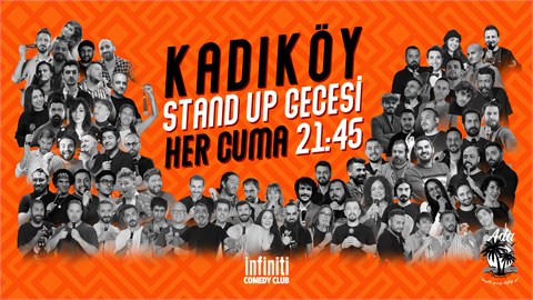 Kadıköy Stand up Gecesi Cuma 21:45