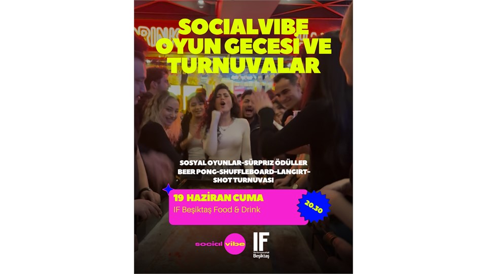 Socialvibe Oyun Gecesi ve Turnuvalar