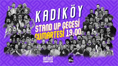 Kadıköy Stand up Gecesi Cumartesi 19:00