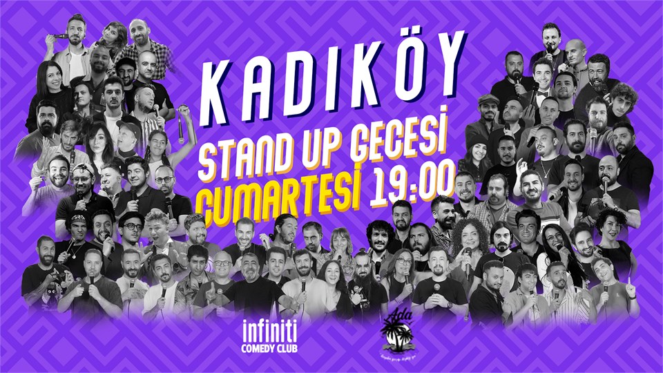 Kadıköy Stand up Gecesi Cumartesi 19:00