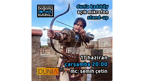 Kadıköy Açık Mikrofon Stand-up Gecesi - Boğaziçi Komedi Kulübü