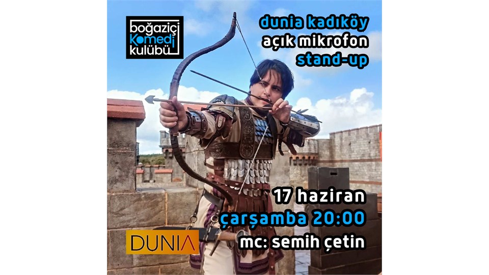 Kadıköy Açık Mikrofon Stand-up Gecesi - Boğaziçi Komedi Kulübü