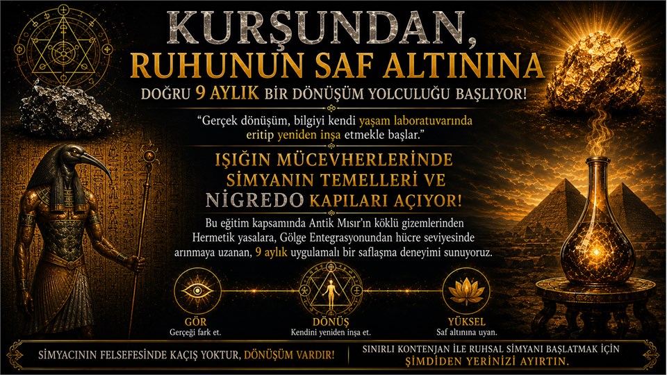 SİMYANIN IŞIĞI VE DÖNÜŞÜM YOLCULUĞU