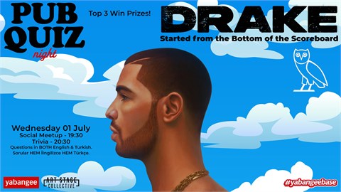 Pub Quiz on Drake: Questions in English & Turkish