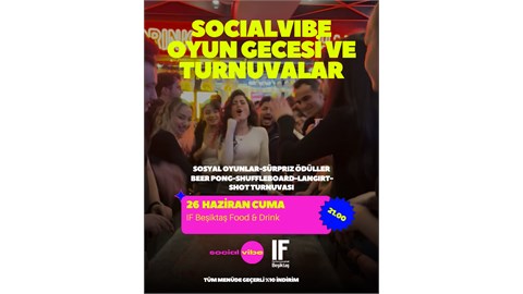 Socialvibe Oyun Gecesi ve Turnuvalar
