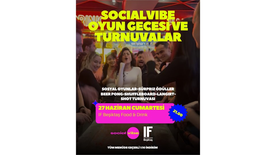 Socialvibe Oyun Gecesi ve Turnuvalar