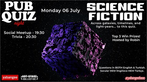Pub Quiz on Science Fiction: Questions in English & Turkish 