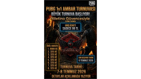 RAVEN-PUBG AMBAR TURNUVASI