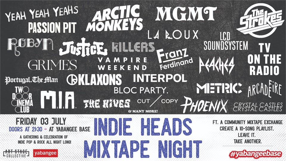 Indie Heads Mixtape Night
