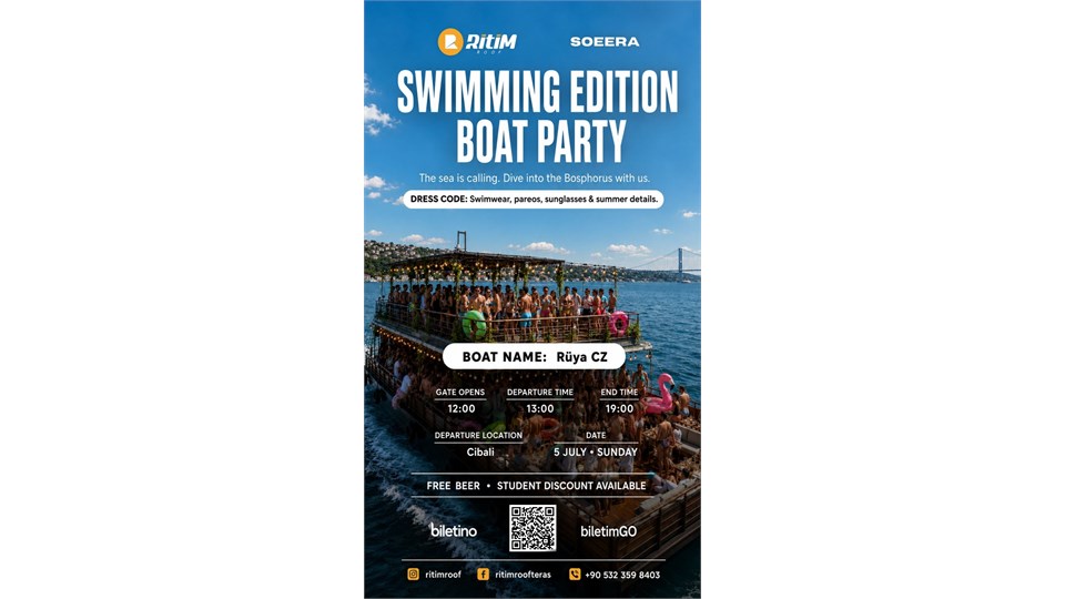 SWIMMING EDITION BOAT PARTY