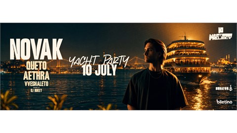 SUDATUR x NOVAK | 10 TEMMUZ | İSTANBUL BOĞAZI