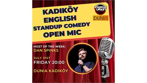 Kadıköy English Stand-up Comedy Open Mic
