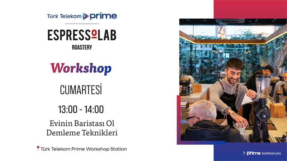 Espressolab ⁠Evinin Baristası Ol- Demleme Teknikleri