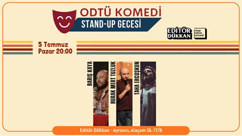 ODTÜ Komedi Topluluğu Stand-up Gecesi