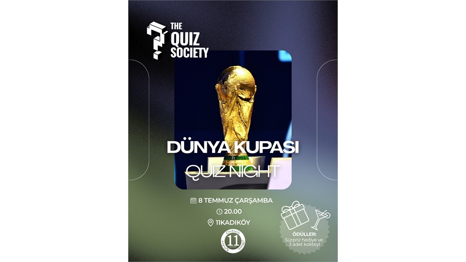 Dünya Kupası Quiz Night - @thequizsociety