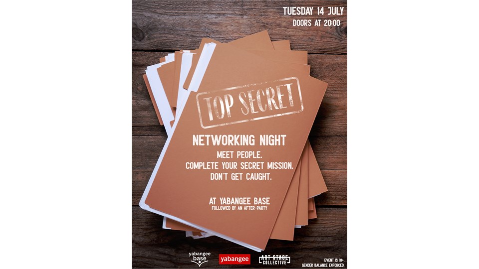 Top Secret Networking Night: Complete your mission & don't get caught